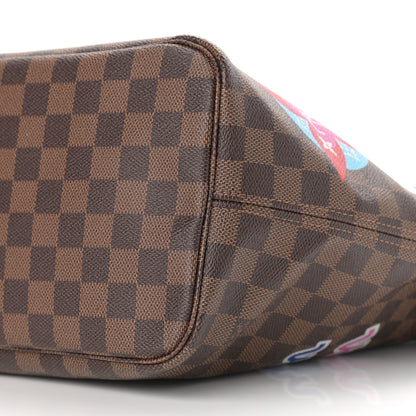Louis Vuitton Damier Ebene Travel Stickers Neo Neverfull MM 10 of 13