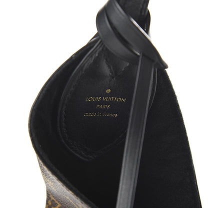 Louis Vuitton Monogram Flower Hobo Black 8 of 10