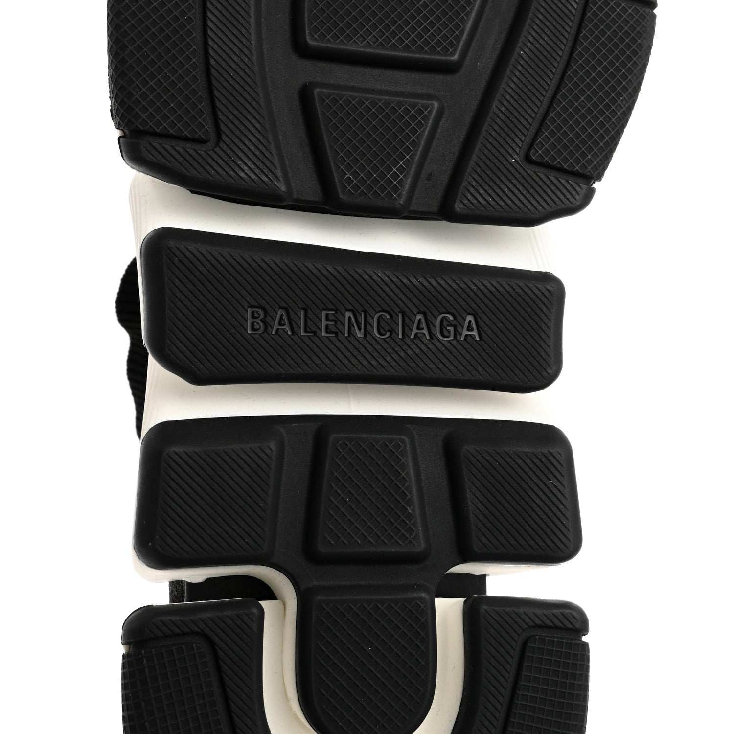Balenciaga Technical 3D Recycled Knit Bi-Color Sole Womens Speed 2.0 Sneakers 37 Black White 6 of 8