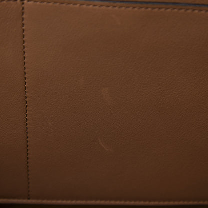 Celine Smooth Calfskin Suede Small Tri-Fold Bag Camel 7 of 11