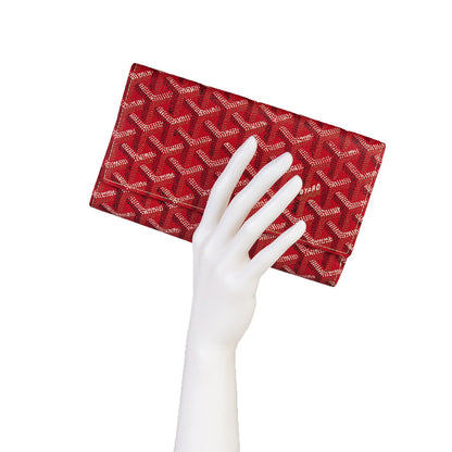 Goyard Goyardine Rivoli Wallet Red 2 of 6