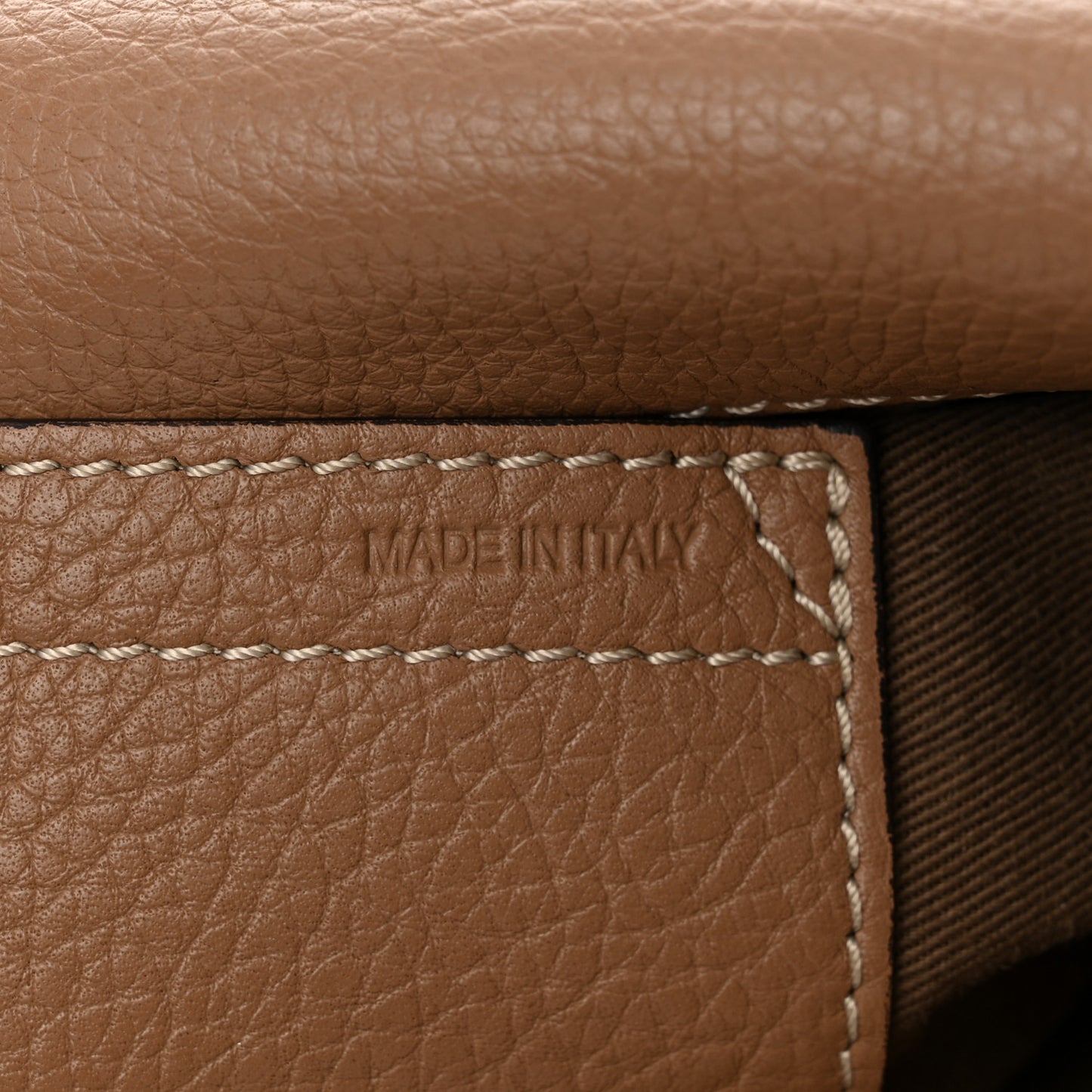 Calfskin Medium Marcie Round Crossbody Bag Nut