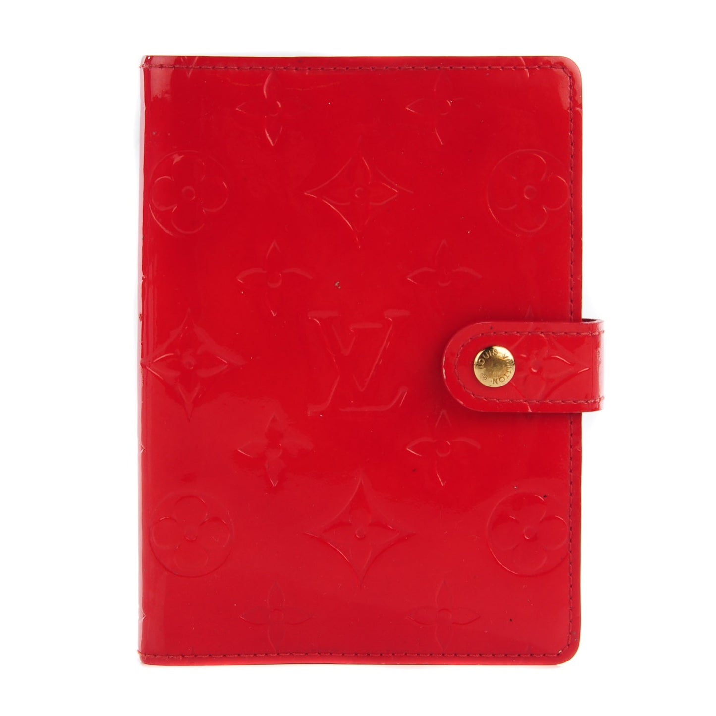 Vernis Small Ring Agenda Cover Rouge