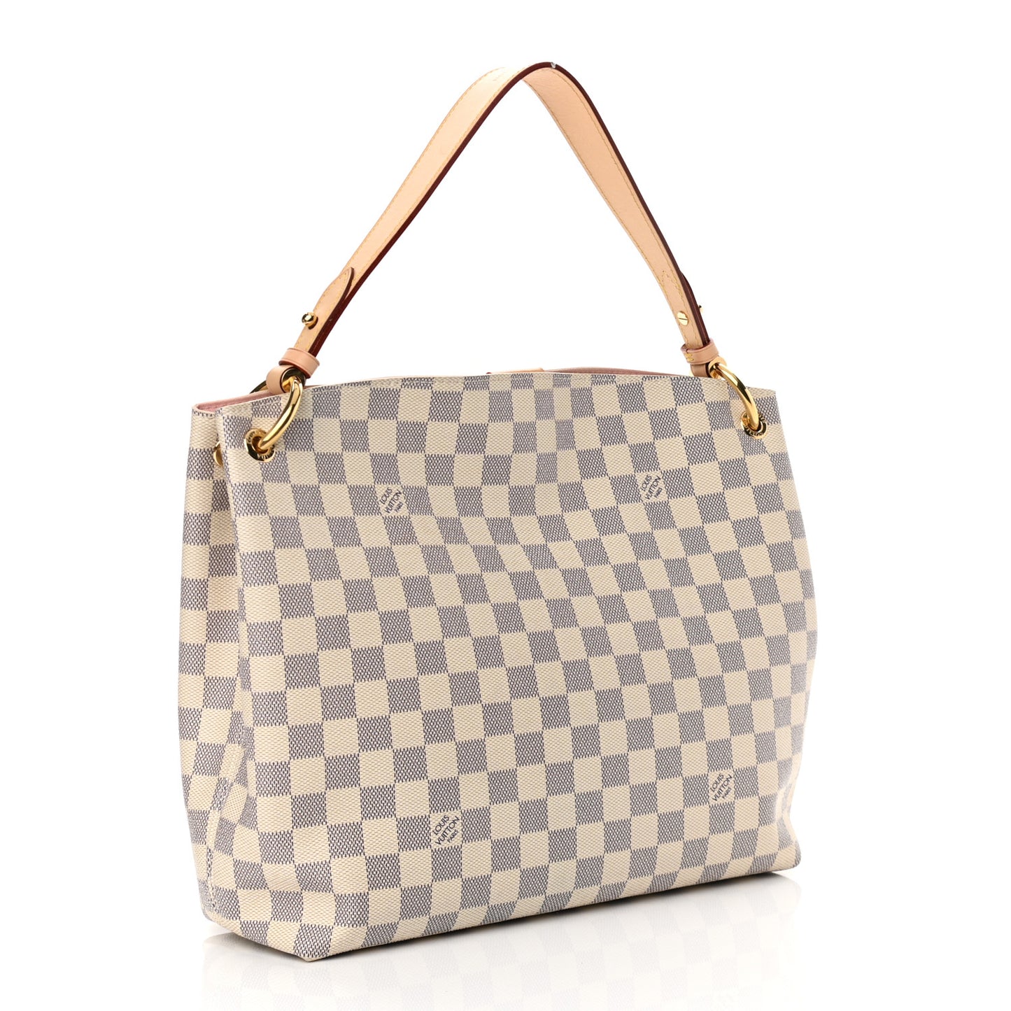 Damier Azur Graceful PM Rose Ballerine