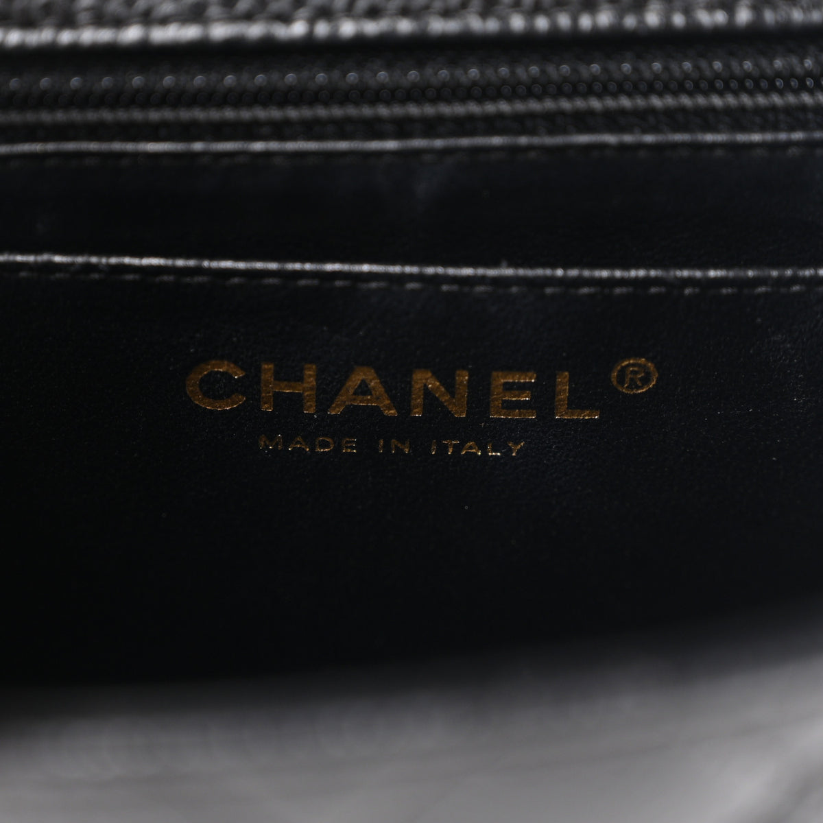 Chanel Caviar Quilted Mini Square Flap Black 6 of 11