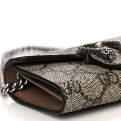 Gucci GG Supreme Monogram Dionysus Coin Purse Taupe 10 of 14