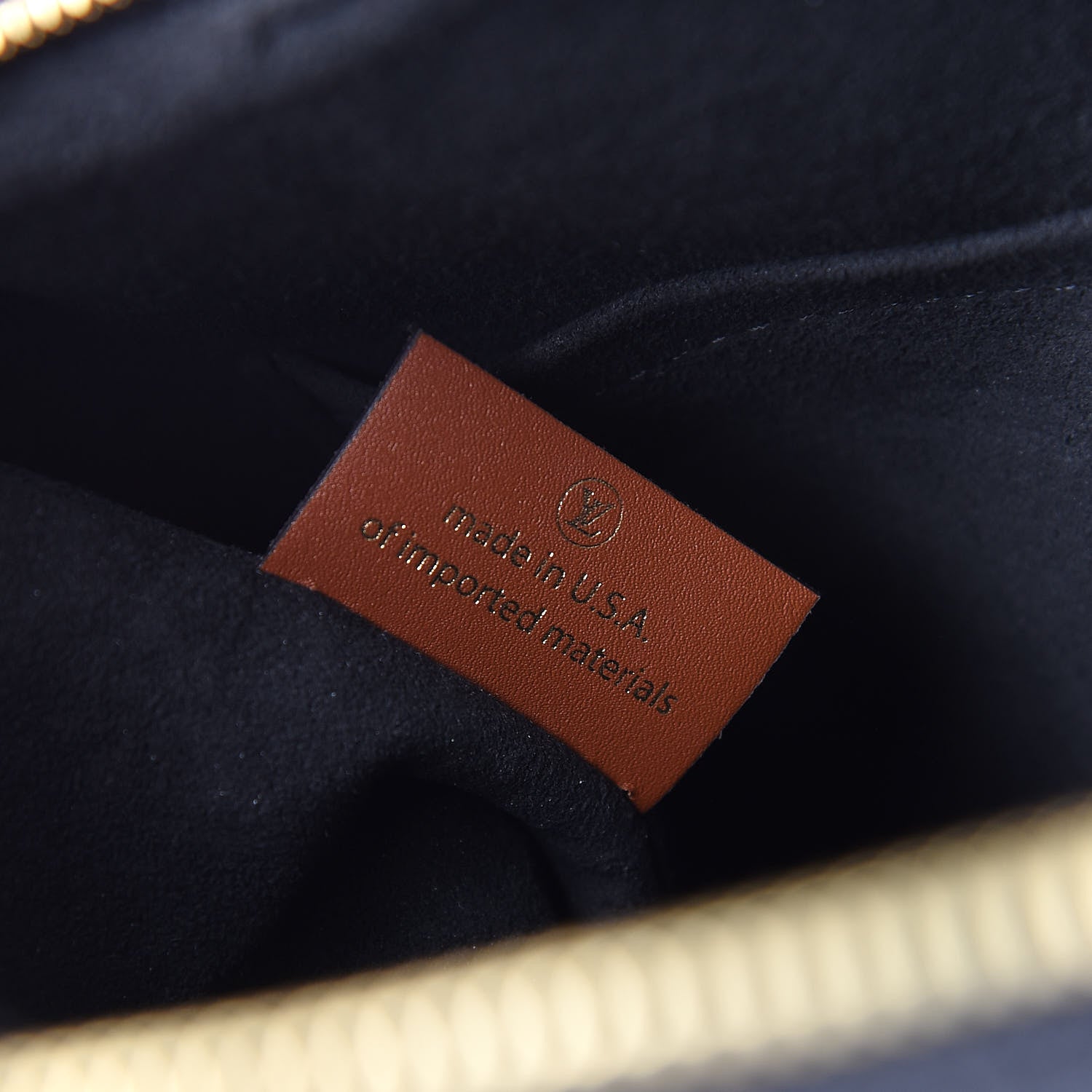 Louis Vuitton Monogram V Tote MM Black 7 of 10