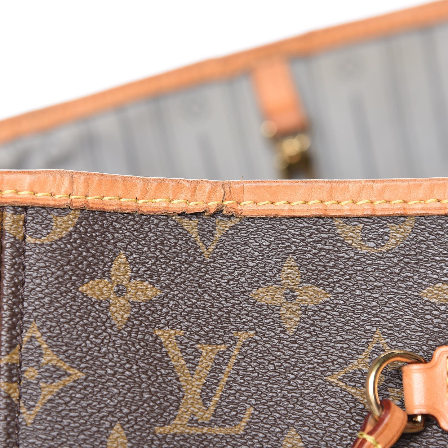 Monogram My LV Heritage Neverfull GM Gris White