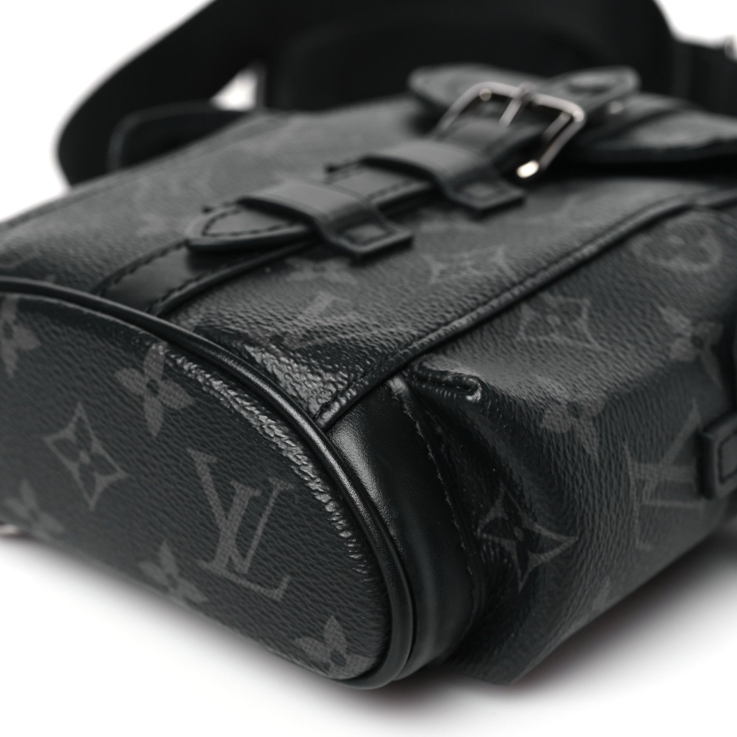 Louis Vuitton Monogram Eclipse Nano Christopher Backpack Black 8 of 8