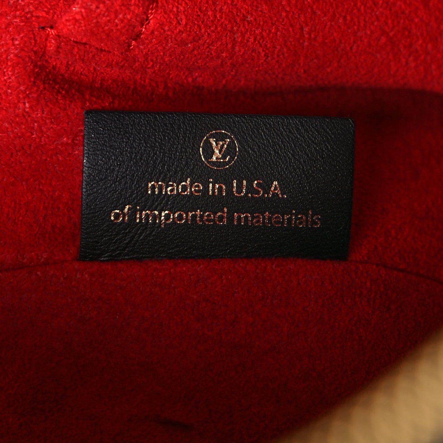 Monogram Tuileries Caramel Rouge