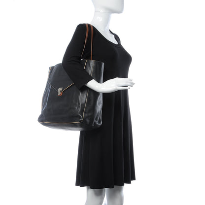 Proenza Schouler Soft Calfskin PS1 Convertible Tote Black 2 of 24