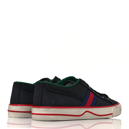 Gucci Canvas Web Mens 1977 Tennis Sneakers 8 Black 4 of 8