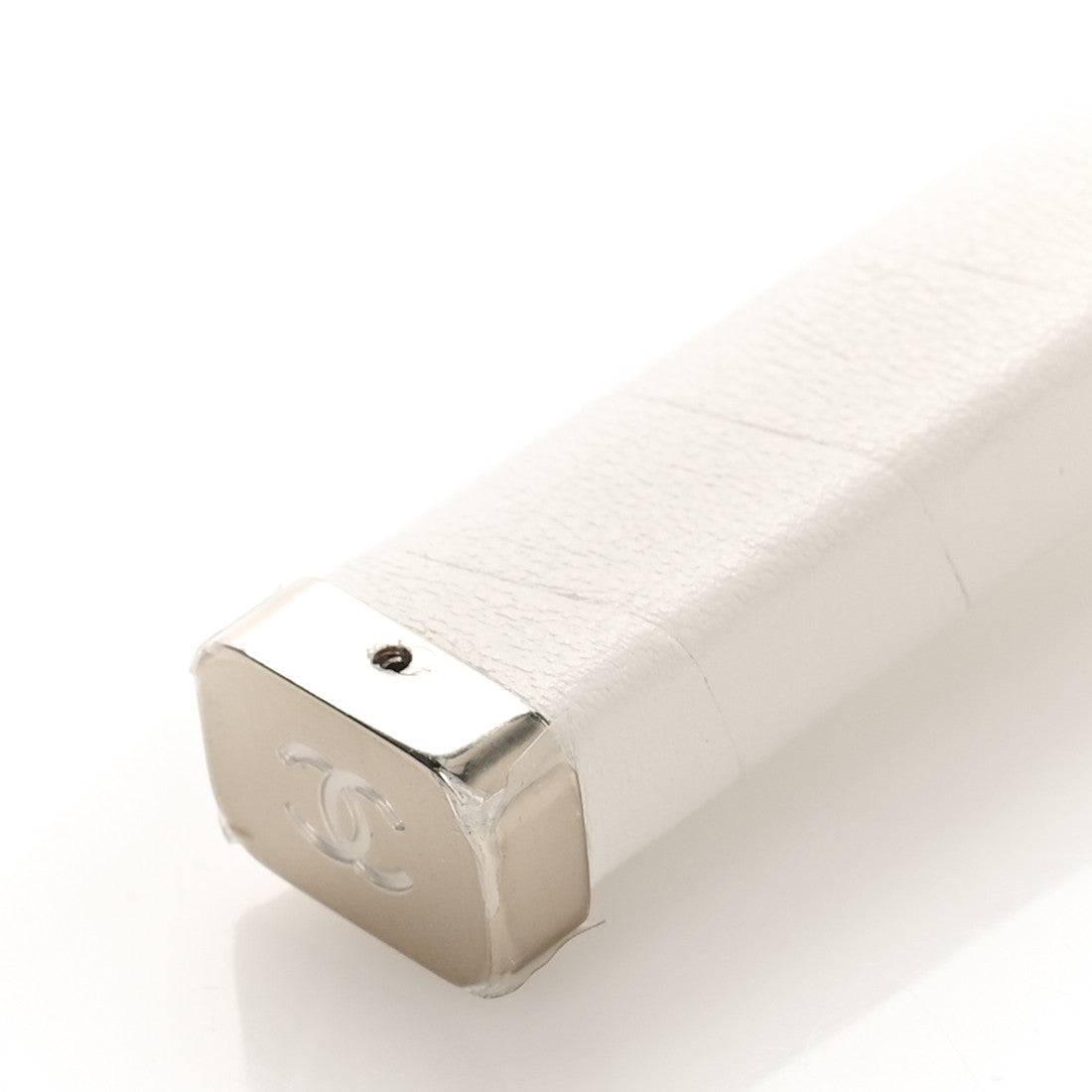 Canvas Calfskin Tennis Racket Clutch With Chain Pink