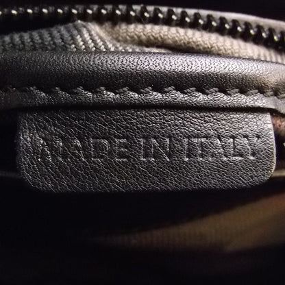 Burberry Baby Burnished Leather Tote Black 6 of 9