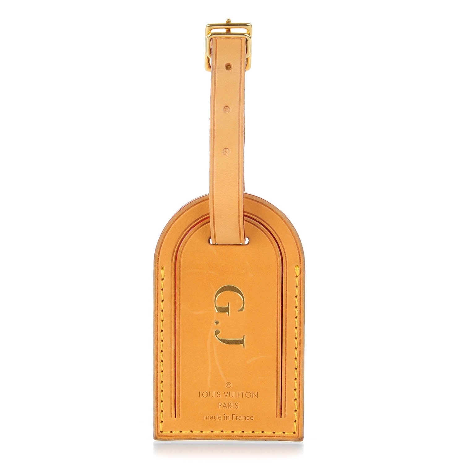 Louis Vuitton Vachetta Luggage Tag 1 of 5