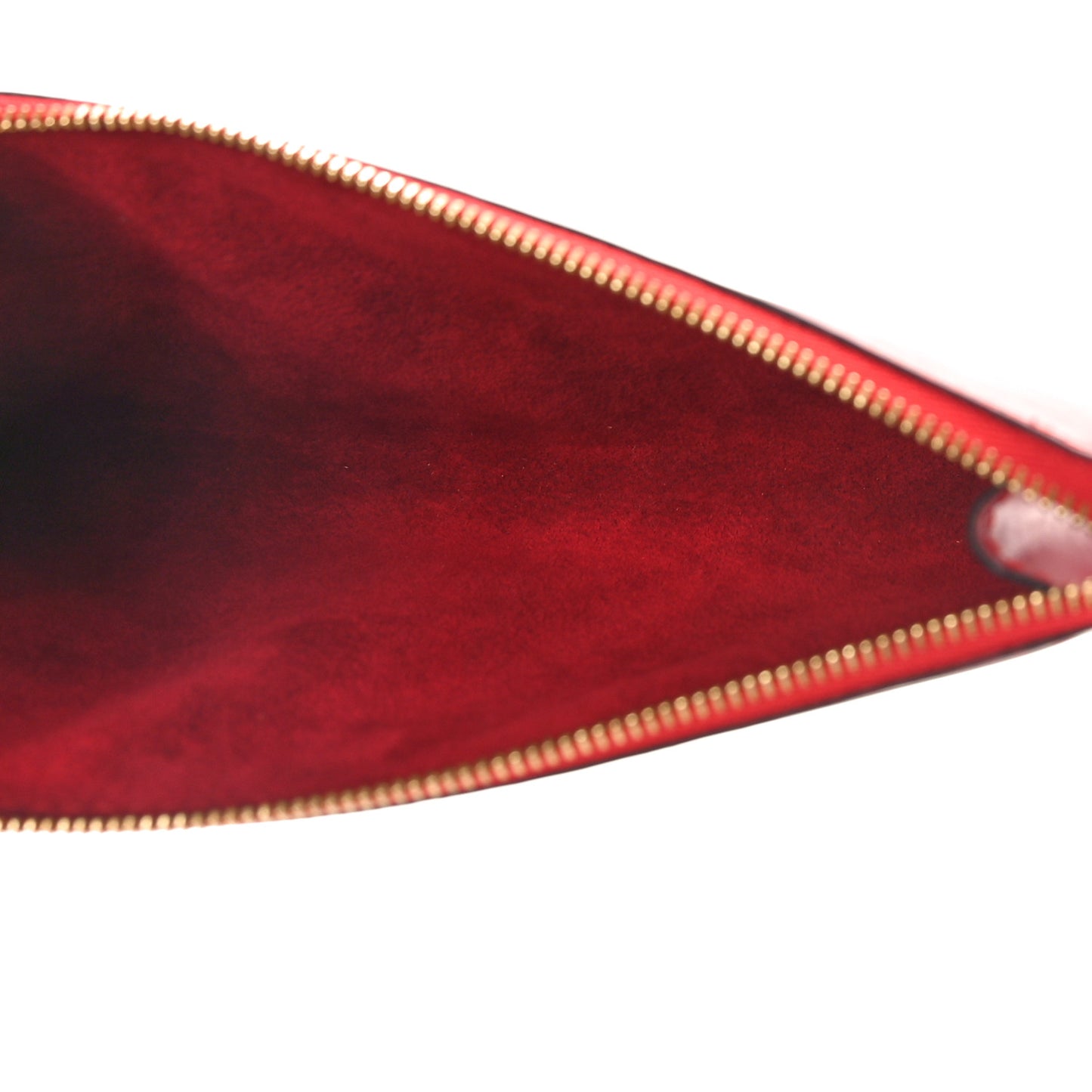 Epi Pochette Accessories 21 Castillan Red