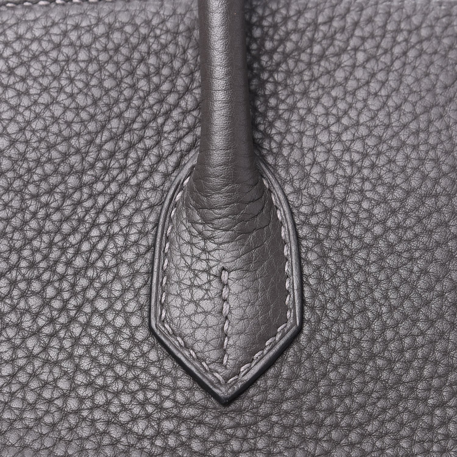 Hermes Taurillon Clemence Birkin 35 Graphite 10 of 33