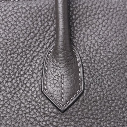 Hermes Taurillon Clemence Birkin 35 Graphite 10 of 33