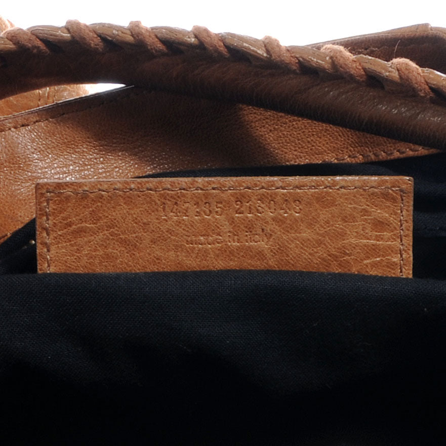 Balenciaga Chevre Shrug Hobo Camel 7 of 9