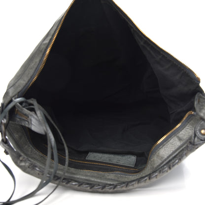 Balenciaga Agneau Classic Hardware Day Hobo Anthracite 5 of 14
