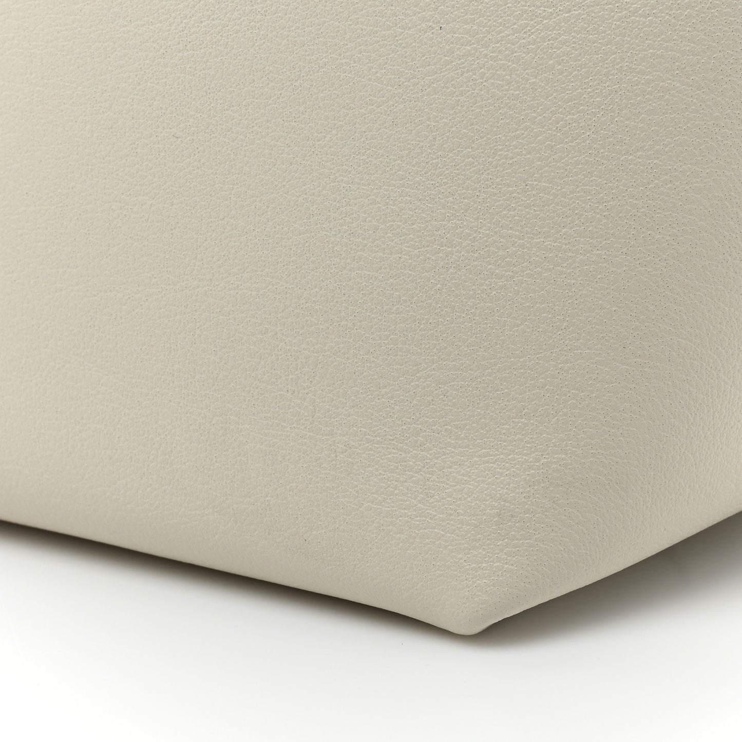 Calfskin Large Shopping Tote Crema Soft