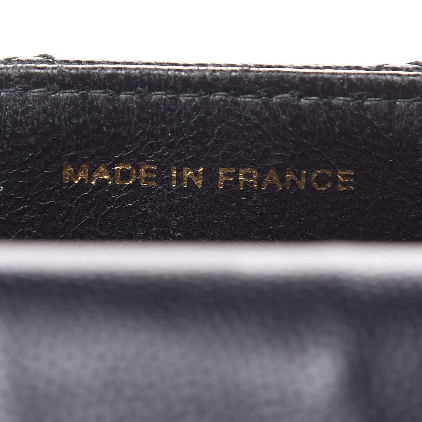 Caviar Diamond Stitched Square Flap So Black