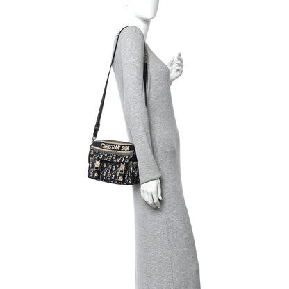Christian Dior Oblique Small Diorcamp Messenger Blue 3 of 21