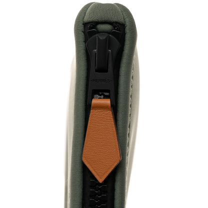 Hermes Neoprene Small Neobain Thalassa Case Kaki 7 of 9