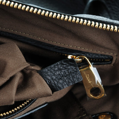 Chloe Calfskin Medium Marcie Satchel Black 7 of 8