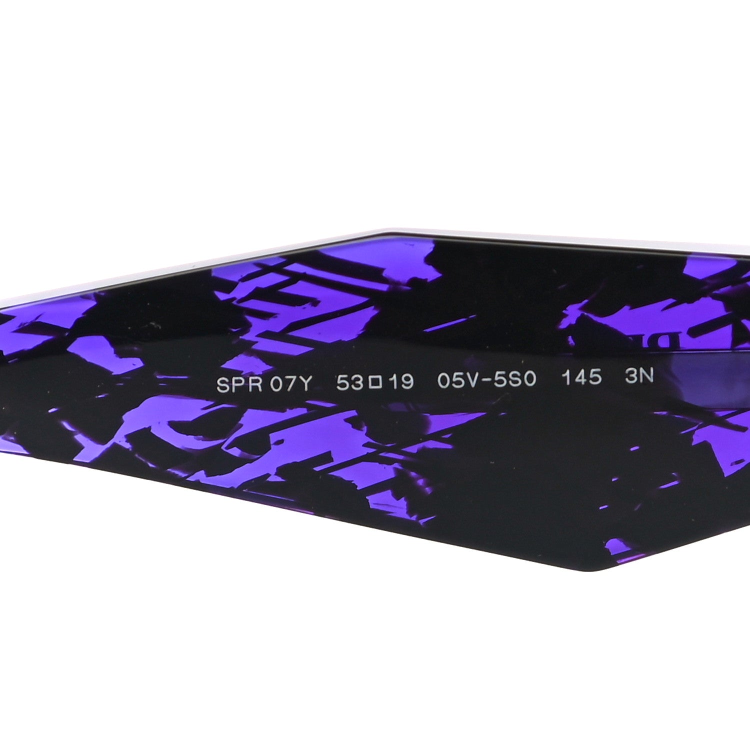 Prada Acetate Symbole Sunglasses SPR 07Y Purple 6 of 7