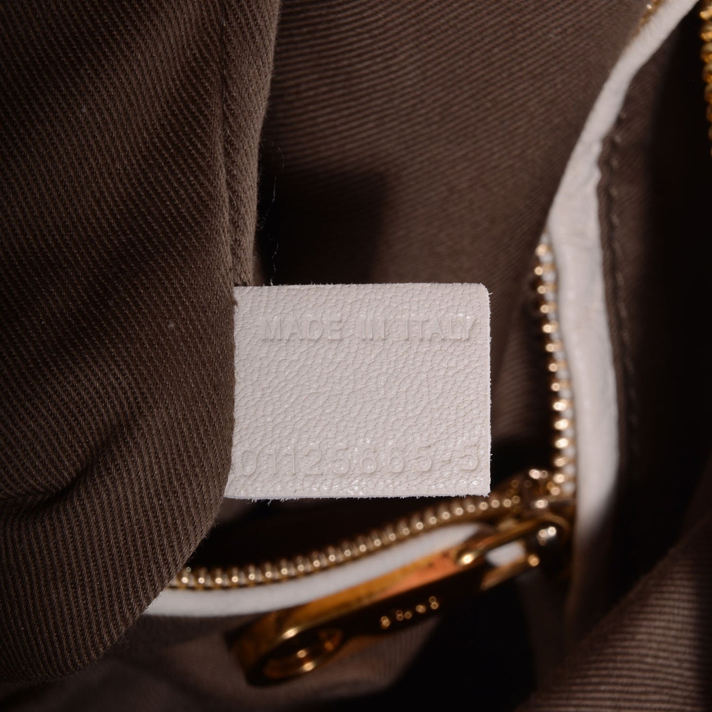Calfskin Perforated Large Marcie Animation Satchel Porcelain