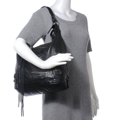 Balenciaga Agneau Day Hobo Black 2 of 9