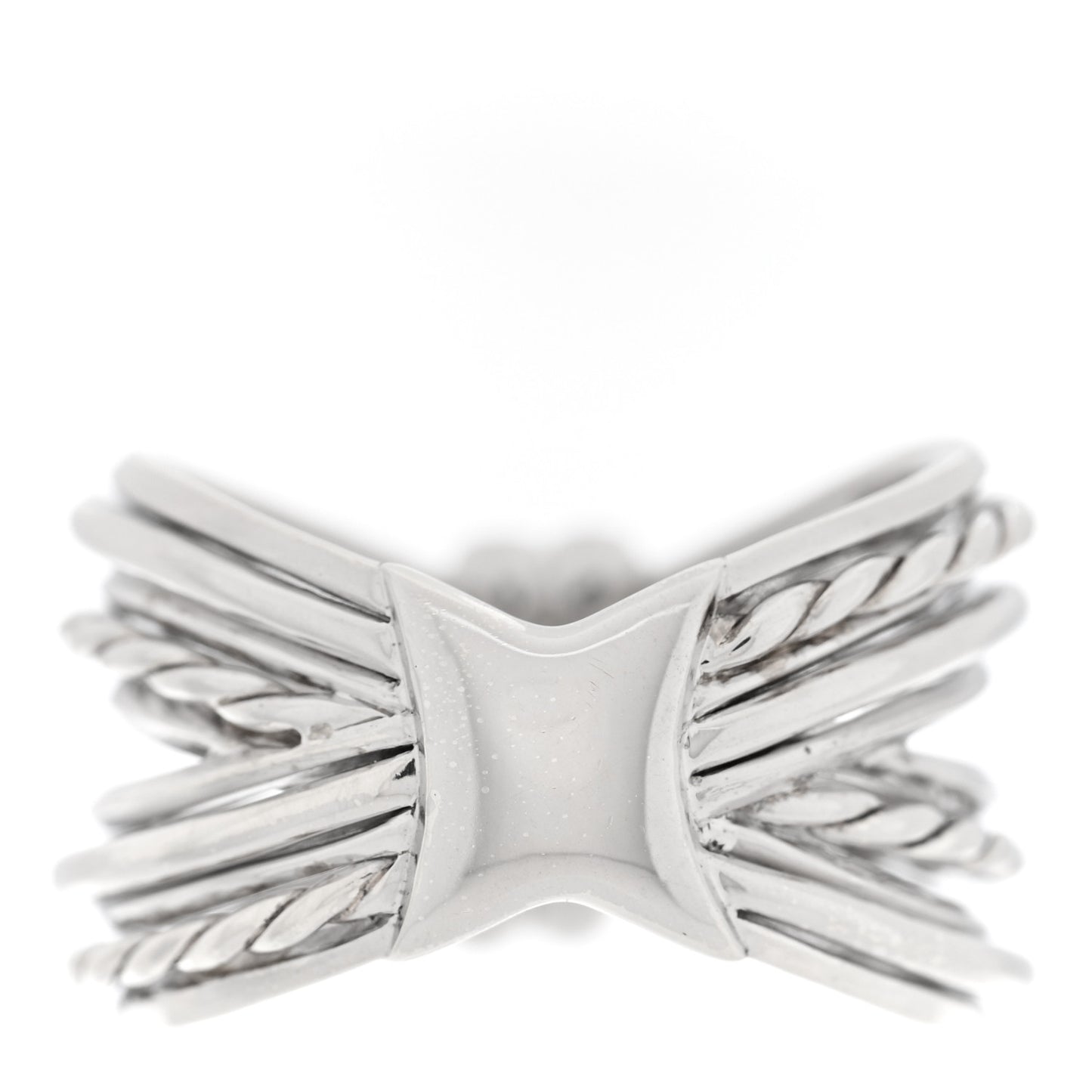 Sterling Silver Diamond Angelika Maltese Ring 57 8