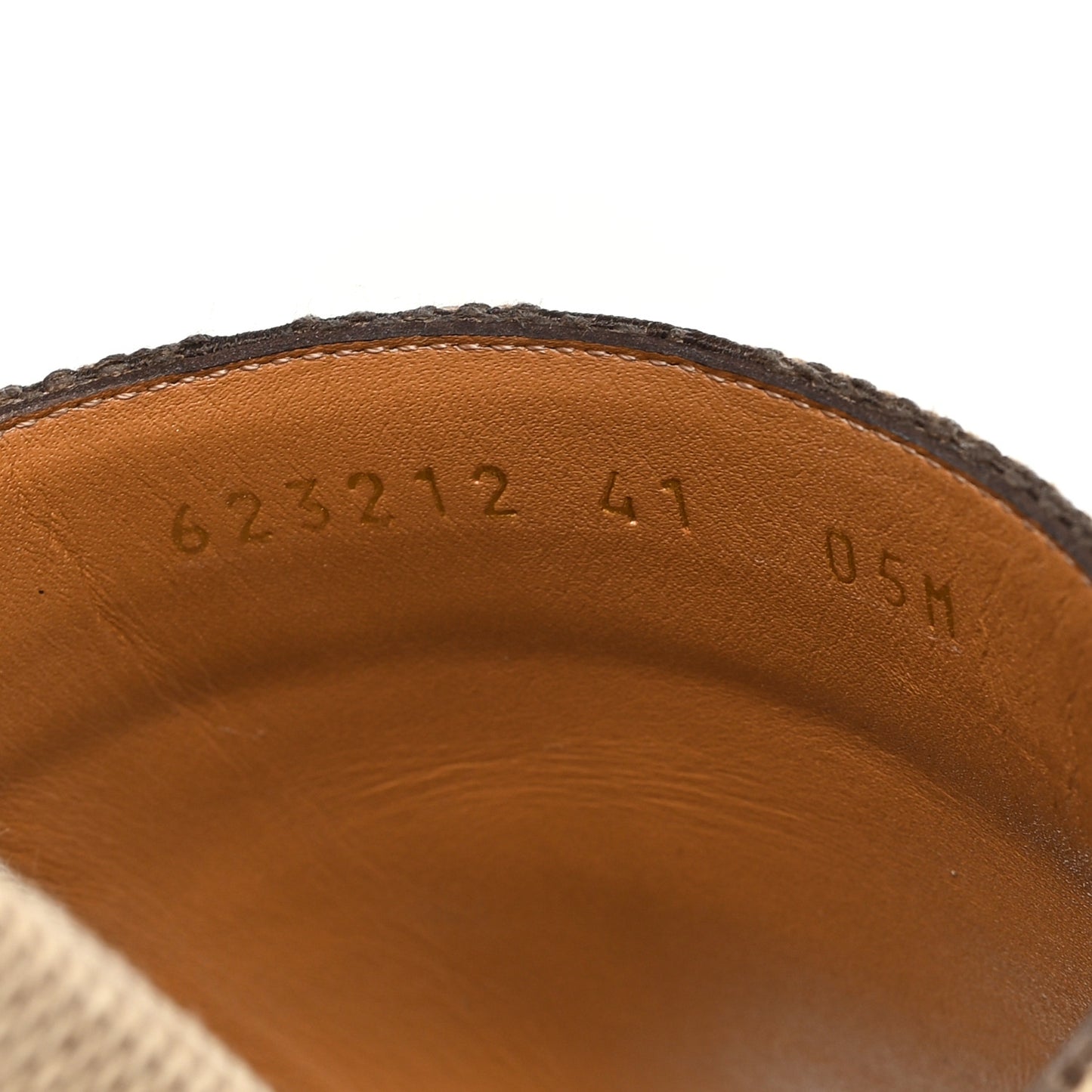 Monogram Maxi GG Angelina Platform 55mm Slide Sandals 41 Camel Ebony