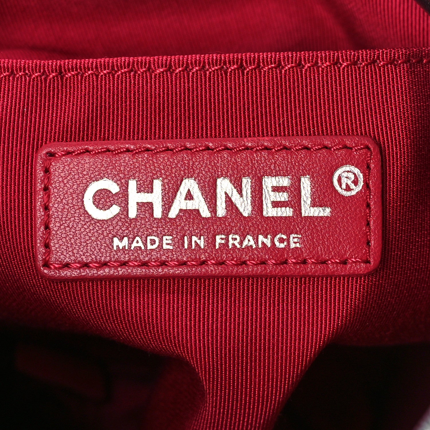 Chanel Metallic Aged Calfskin Quilted Small Gabrielle Bucket Silver 6 of 9