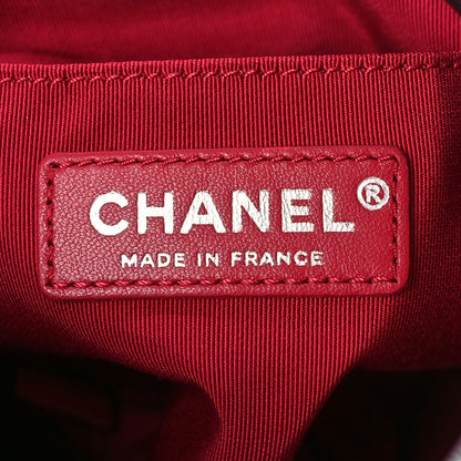 Chanel Metallic Aged Calfskin Quilted Small Gabrielle Bucket Silver 6 of 9