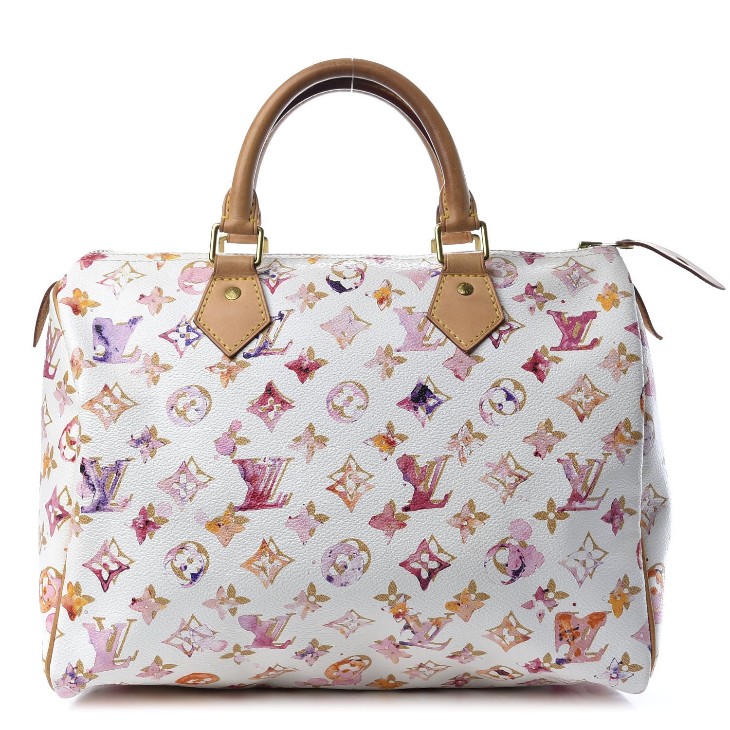 Louis Vuitton Watercolor Aquarelle Speedy 30 White 1 of 8