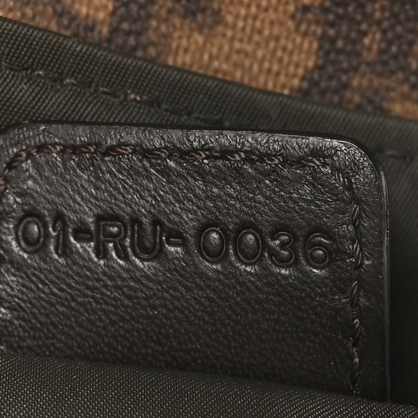 Monogram Romantique Trotter Bag Brown