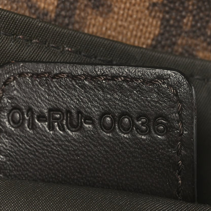 Christian Dior Monogram Romantique Trotter Bag Brown 7 of 9