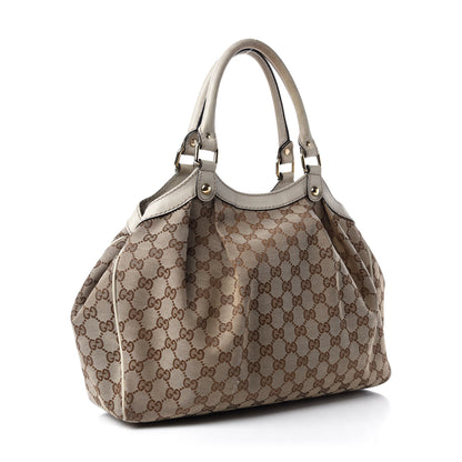 Gucci Monogram Medium Sukey Tote Off White 3 of 12