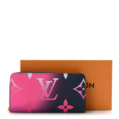 Louis Vuitton Monogram Giant Spring In The City Zippy Wallet Midnight Fuchsia 8 of 8