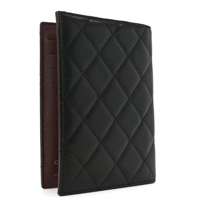 Chanel Caviar Quilted Passport Holder Black 3 of 7