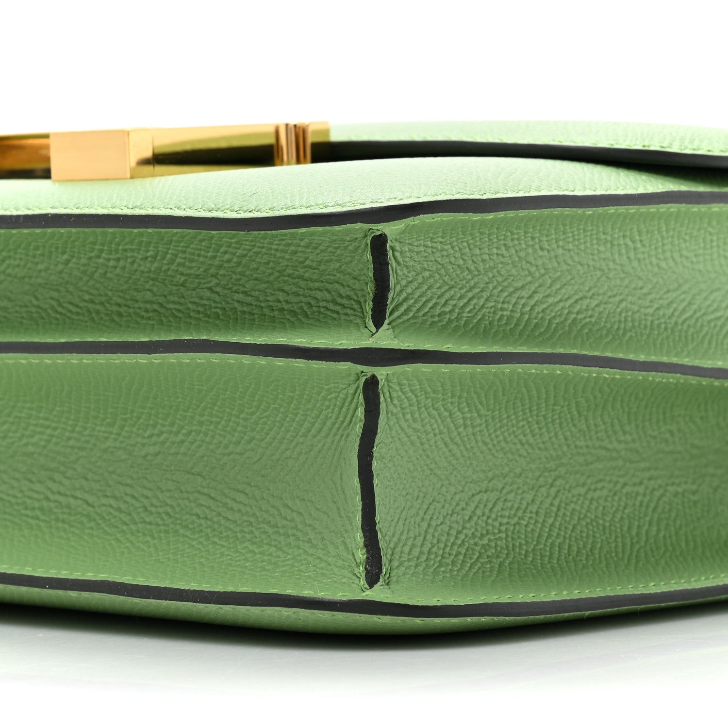 Hermes Epsom Constance 24 Vert Criquet 9 of 10
