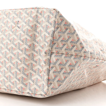 Goyard Goyardine Saint Louis Claire Voie GM White Pink 12 of 12