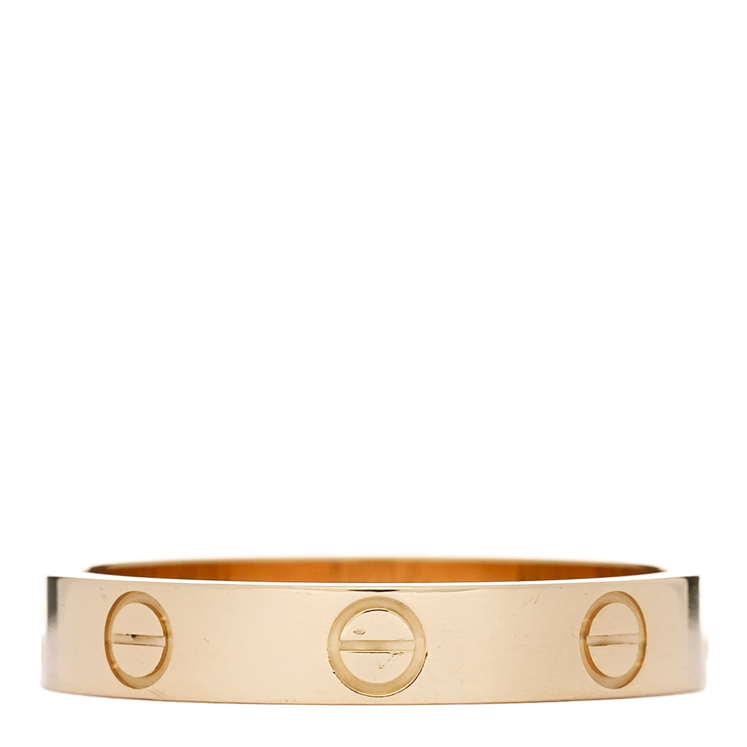 Cartier 18K Yellow Gold 3.5mm LOVE Wedding Band Ring 57 8 3 of 5