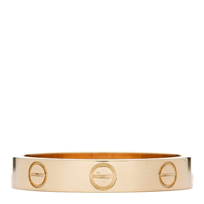 Cartier 18K Yellow Gold 3.5mm LOVE Wedding Band Ring 57 8 3 of 5