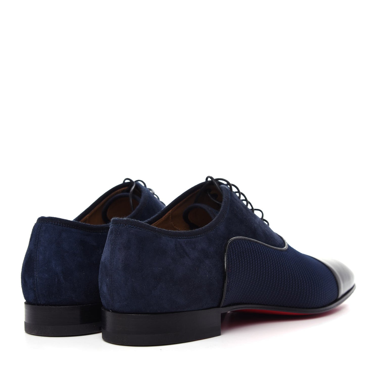 Calfskin Suede Tissu Mens Greggo Orlato Flat Oxfords 41 Version Multi