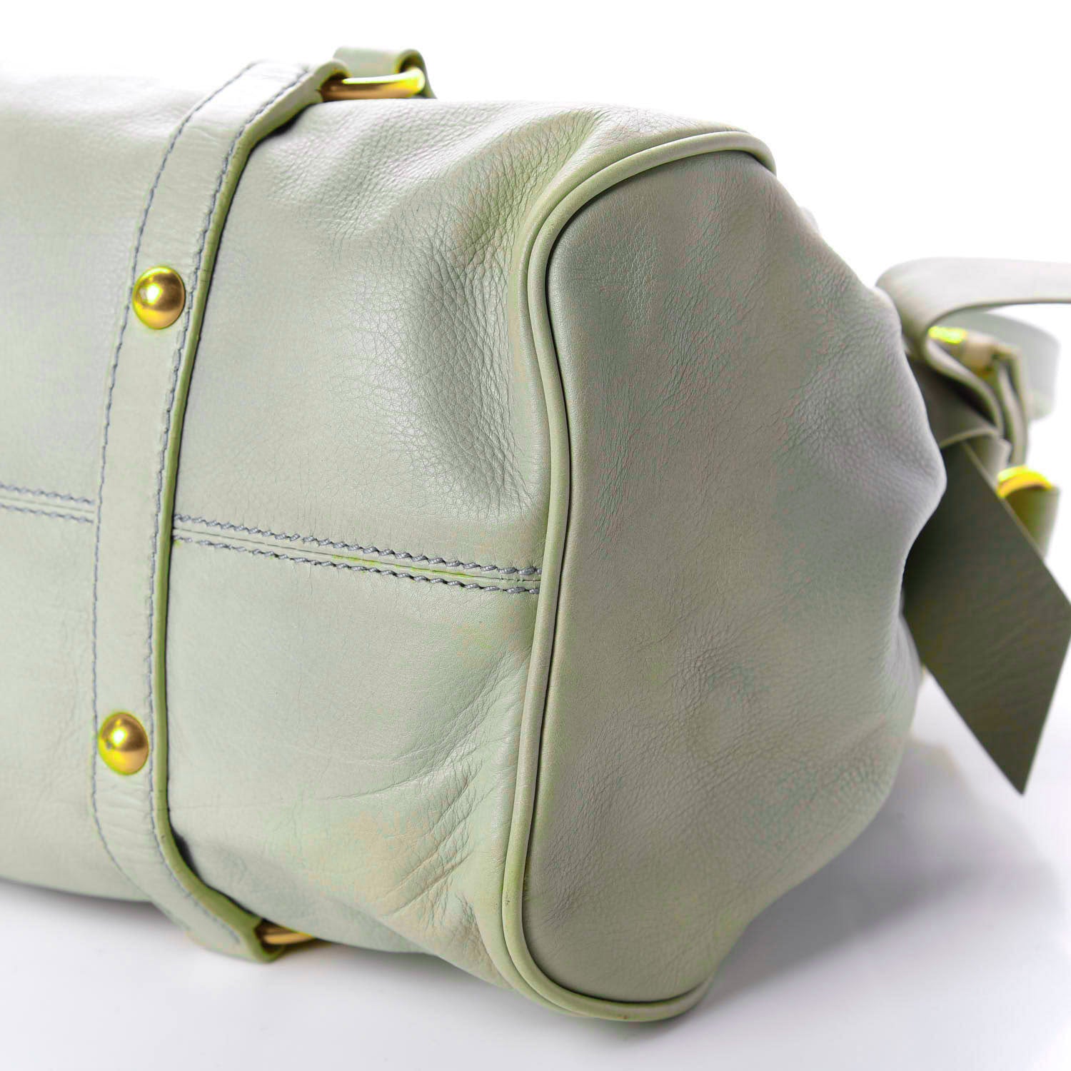 Miu Miu Vitello Bow Bag Nube 8 of 16
