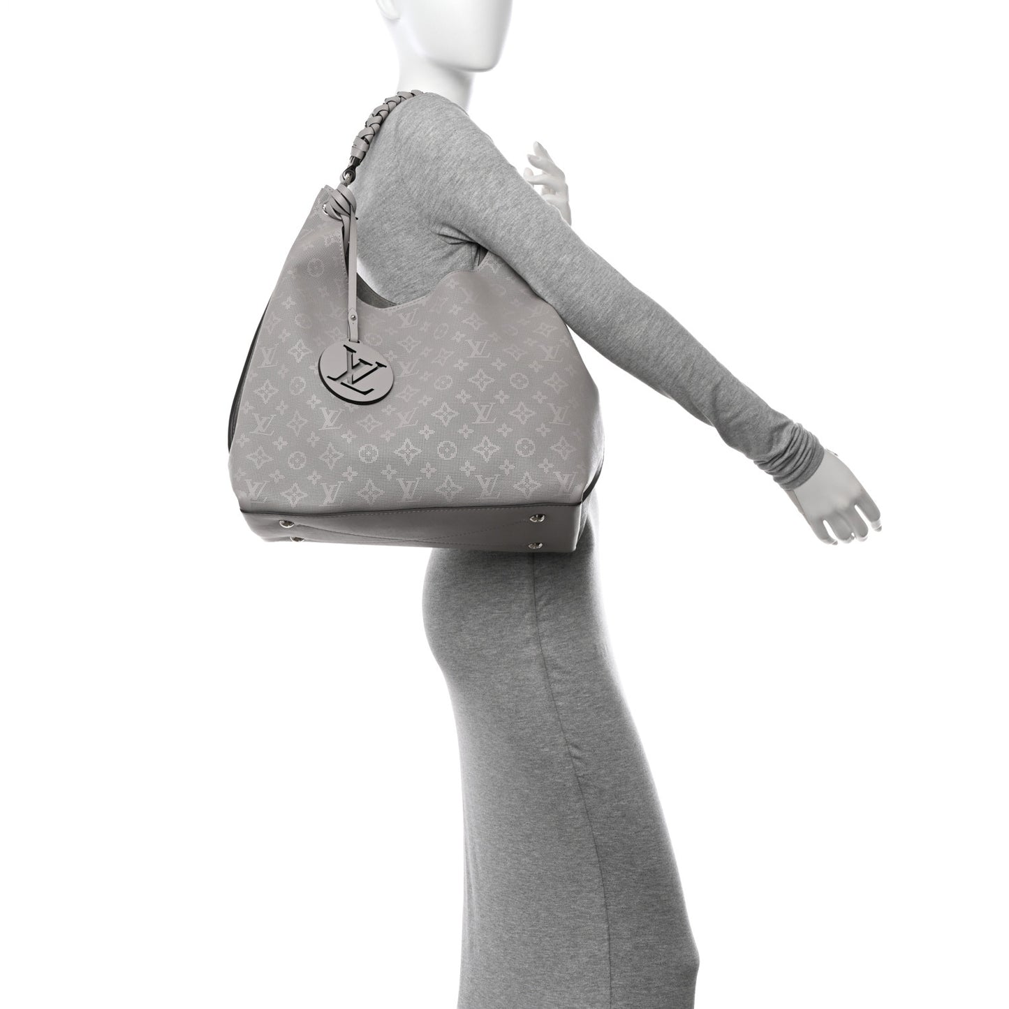 Reverse Mahina Carmel Hobo Gris Souris Gray
