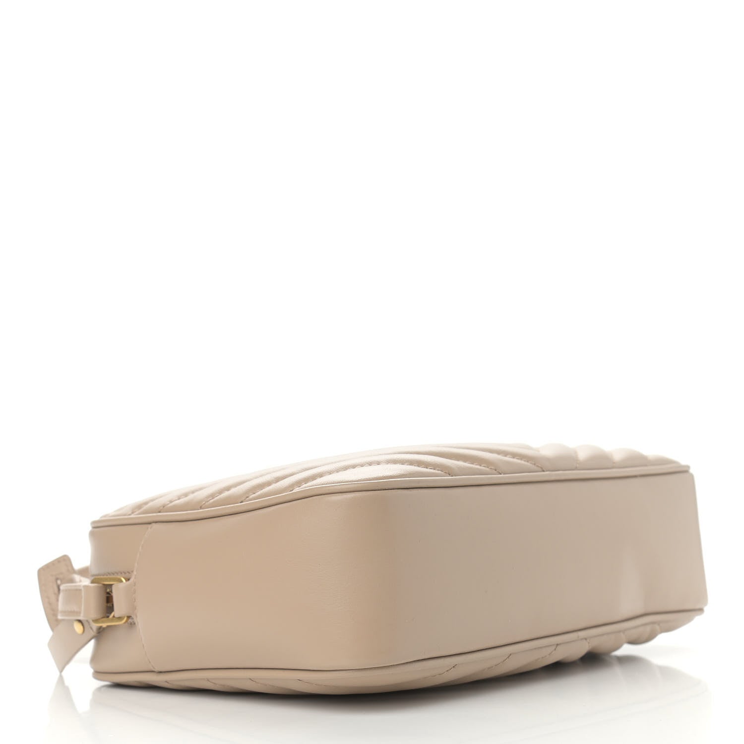 Saint Laurent Calfskin Matelasse Monogram Lou Camera Bag Dark Beige 4 of 11